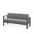 75" All-Weather Metal 3-Seat Patio Sofa Couch With Thick Cushions & Frame-297390877-297390875