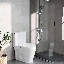 Toilette allongée une pièce à double chasse 1,1 / 1,6 GPF avec 16,14 po | Siphon Jet-124567329