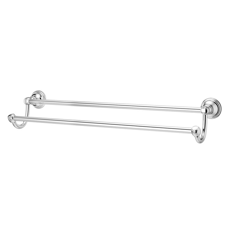 Barre murale de 24 po Tisbury, Chrome poli