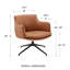 Fauteuil pivotant de 28,5 po Krishaang-210369611