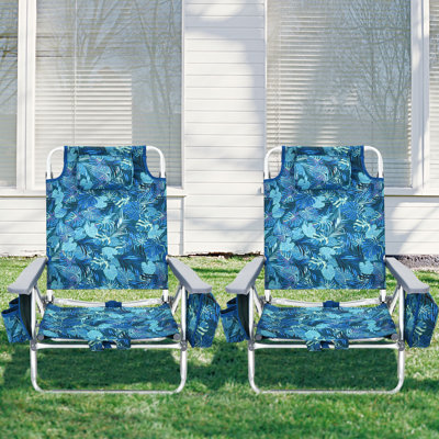 Valter Folding Reclining Beach Chair