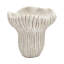 Jardinière corail sable et ciment 9,3 po x 9,7 po avec finition texturée beige