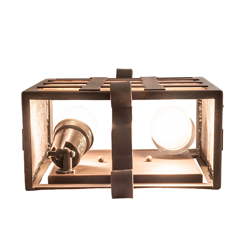 2 - Light Flush Mounted Sconce
