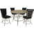 Structure beige / coussin noir