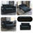 57'' Velvet Sleeper Sofa-544491449