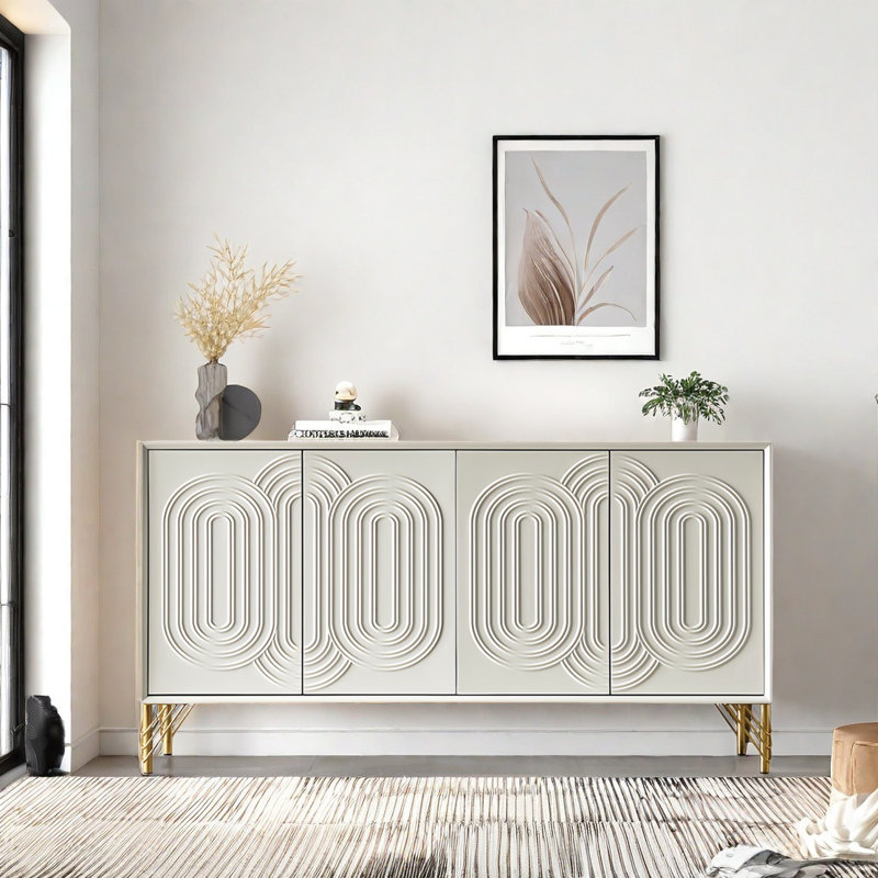 Buffet de luxe moderne et minimaliste