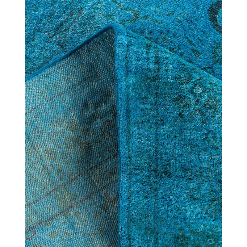 Issie One-of-a-Kind 4' 3" X 6' 3" Hand Knotted Area Rug