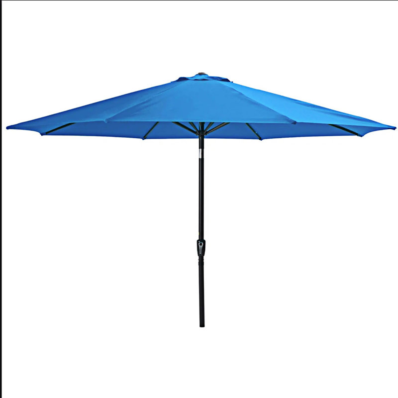 Parasol de marché avec manivelle, L 132,02 po x P 132,02 po, Blass
