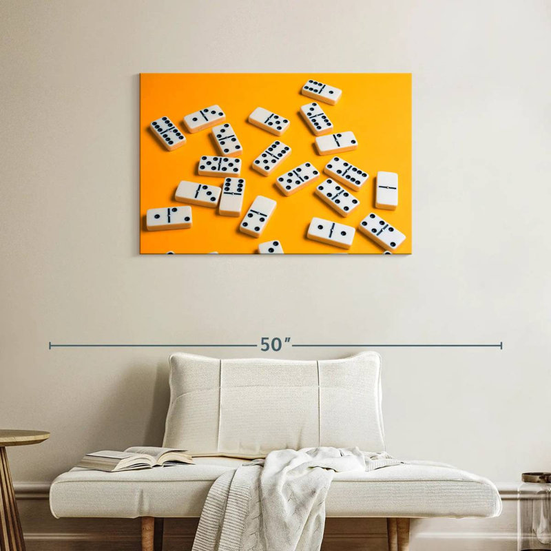 Senne Messy Dominoes, 24" H x 36" W