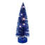  Ensemble d'arbre de brosse à bouteille bleue éclairée de 8 po à 10 po à 12 po.