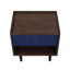 Table de chevet bleu marine