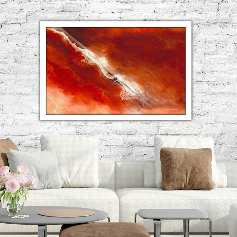 «Passed From Mort To Life, John 05:24» par Mark Lawrence, reproduction d'art, H 21,5 po x l 27,5 po x P 0,75 po, Cadre blanc