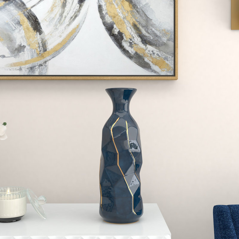 Vase de table Renick, H 16 po x l 5 po x P 5 po