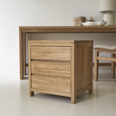 Eden Solid Wood 50cm W 3 - Drawer Chest of Drawers