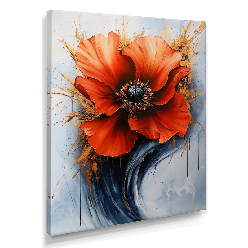 Sommer - Abstract Wall Art Living Room, H 40 po x l 30 po, Toile tendue, Ne s’applique pas