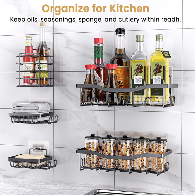 Metal Bathroom Shelves