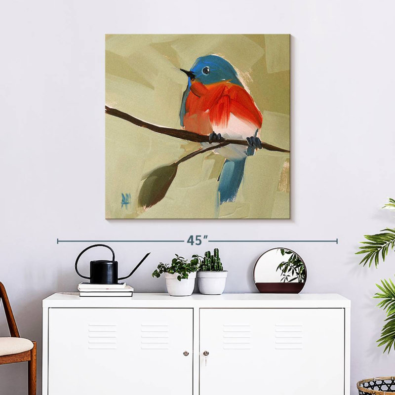 Brampt Bluebird, 30" H x 30" W