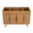 Hoult 48 in. Single Natural Teak Bathroom Vanity with Quartz Top