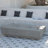 Rectangle Concrete Smokeless Fire Pit Table-86331991