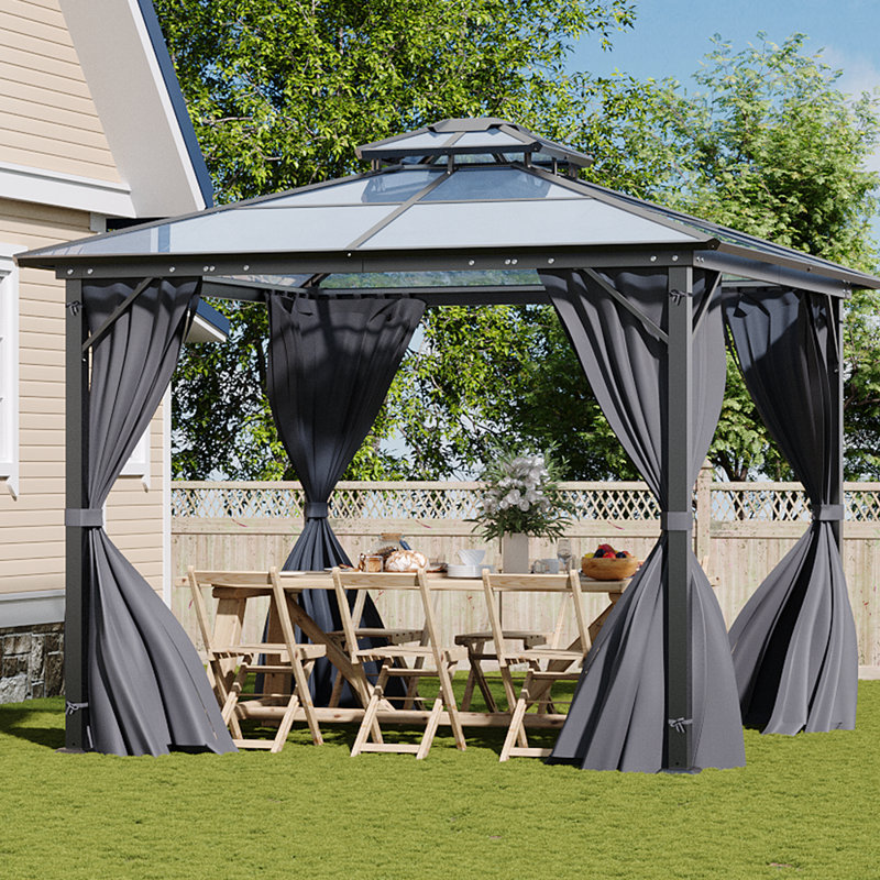 Pergola, 270cm H x 300cm W x 300cm D