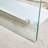 Bedside Table With Drawers.The Board Surface Is MDF With White Grain Sticker,And Both Sides Are Tempered Glass.The Design Is Simple And Elegant, With Excellent Storage Functions.W1512P285061