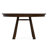 Hudson Valley 4 - Person Extendable Walnut Solid Wood Dining Set