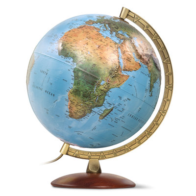 Globe en relief d'Athènes