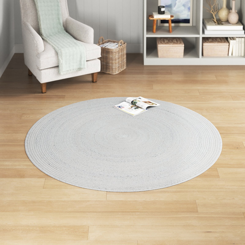 Kediri Hand Woven Performance Rug, Round 4'