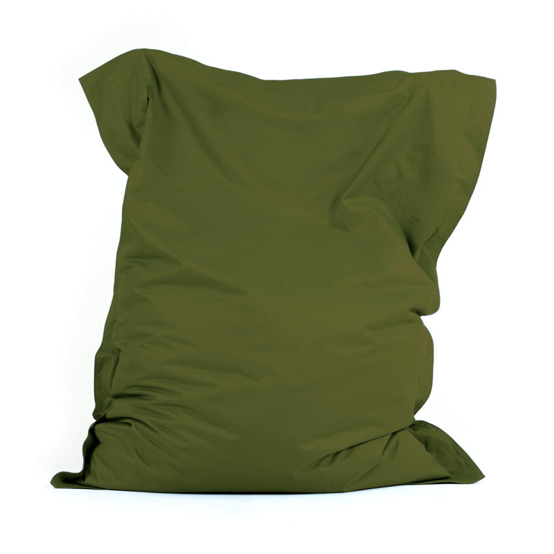 Winfield Polyester Bean Bag Chair, Green