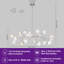 Lustre en cristal 18 lumières Burness-108834361