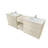Ella 92'' Double Bathroom Vanity with Engineered Quartz Top-98129560-98129562-98129563