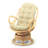 Upholstered Swivel Accent Chair-778540623-765440405