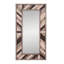 🪞 SG21A008 - Miroir de plancher en bois à chevrons (71 po x 32 po)