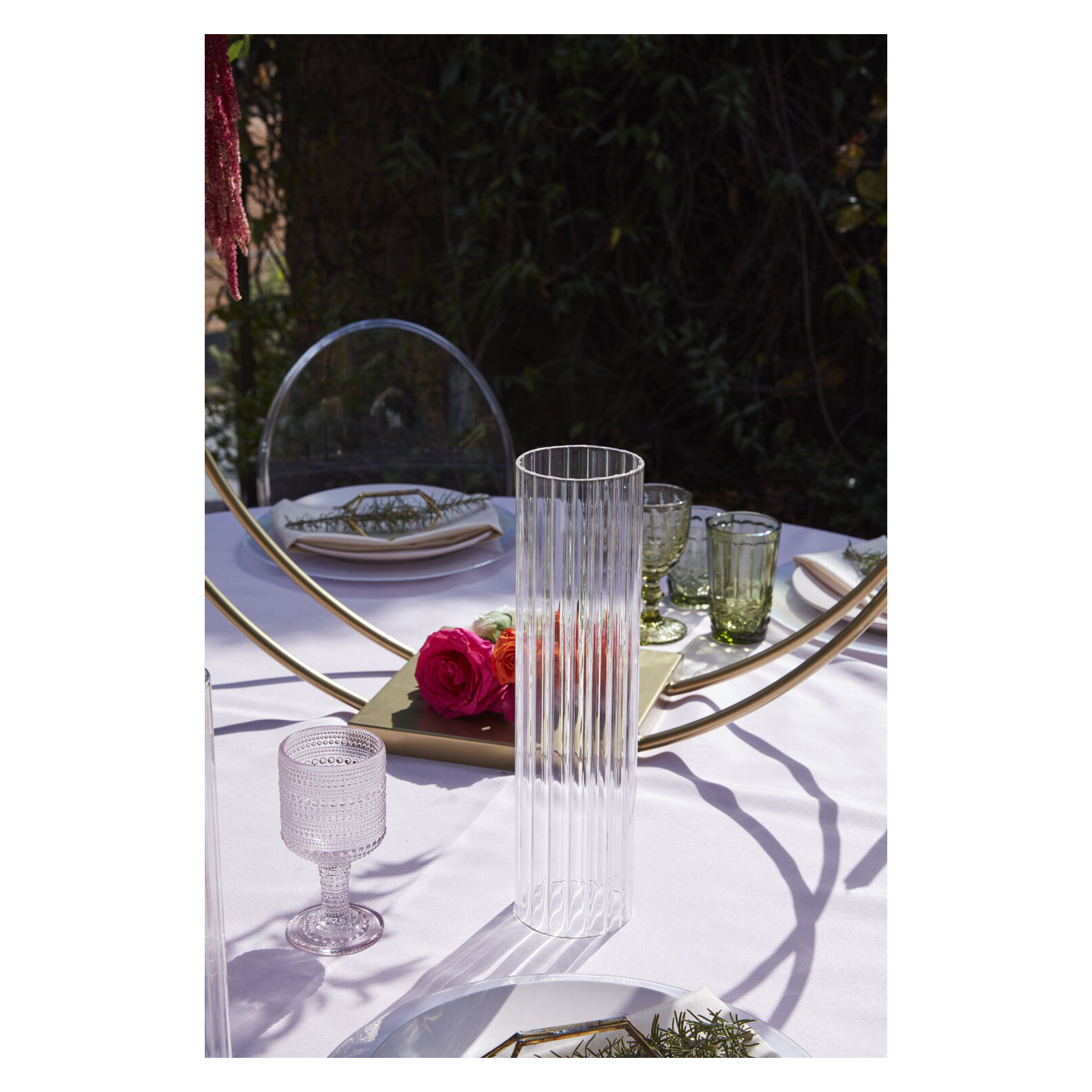 Arcada Optic Glass Sleeve 3.5"x 22", 14" H x 3.5" W x 3.5" D