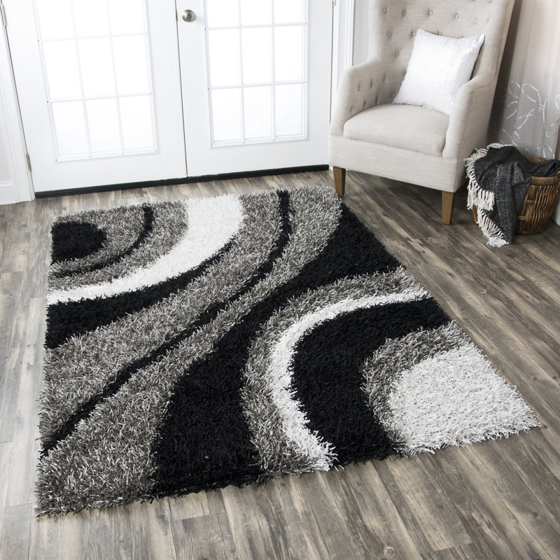 Abstract Indoor Rug, Rectangle 5' x 7'