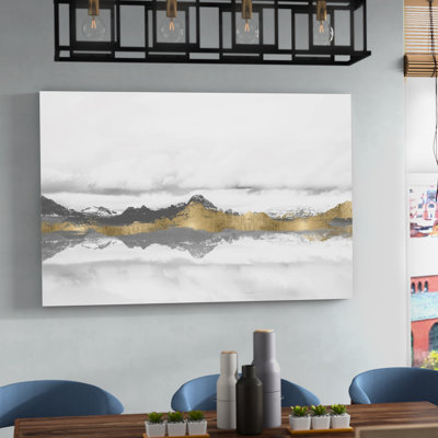 " Abstract Stood Still And Wondered Gold, Modern & Contemporary Gold " by Oliver Gal