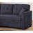 Sectional Sofa Bed, Dark Blue