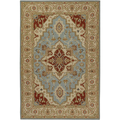 Pooja Wool Area Rug
