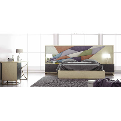 Bedor Upholstered Panel Bed