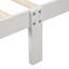 Lit plateforme avec base de lit en bois et sommier avec base et matelas-1065883656