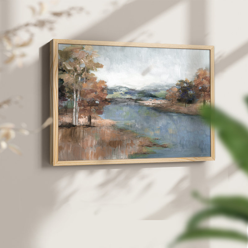 Blush Meadow - impression encadrée - réaménageable, H 8 po x l 10 po, Naturel