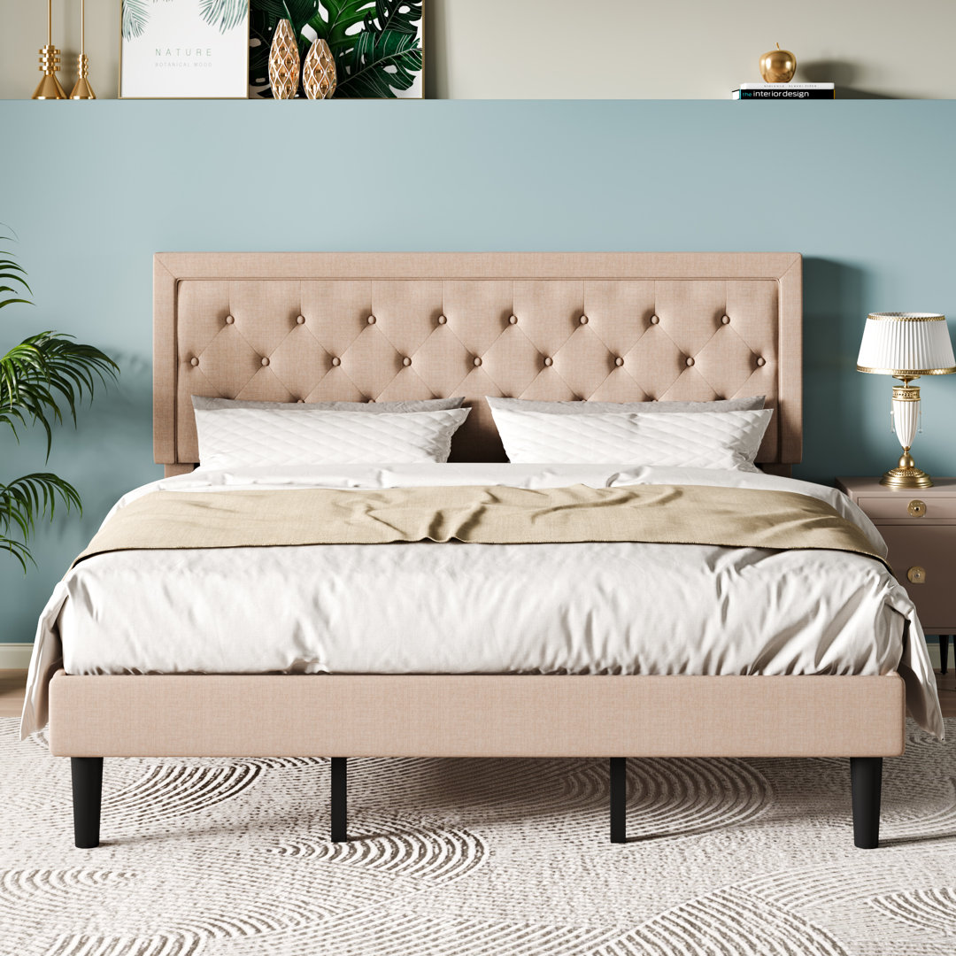 Aquavion Upholstered Platform Bed Latitude Run® 