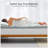 Mattress Topper ,Gel Memory Foam Mattress Topper Double Bed Topper For Soft & Cooling Sleep, Pressure Relieve, Certipur-US Certified-341870855-341870968