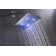 LED Soft Rain Shower Faucet System with Diverter,Single Handle Shower Faucet System with Handshower