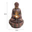 Kronburgh Outdoor Sculptural Fountain with Lights