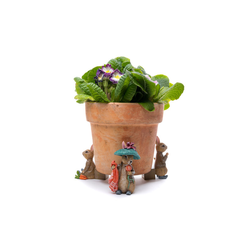 Ensemble de 3 pieds à jardinière
