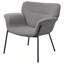 Fauteuil d'appoint Davina Grey Ash Grey-505005250