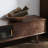 Light luxury solid wood TV cabinet