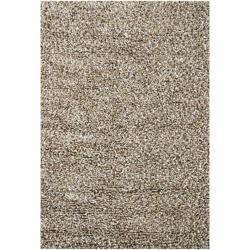 Kerre Wool Abstract Indoor Rug, Rectangle 2' x 3', Brown/Tan