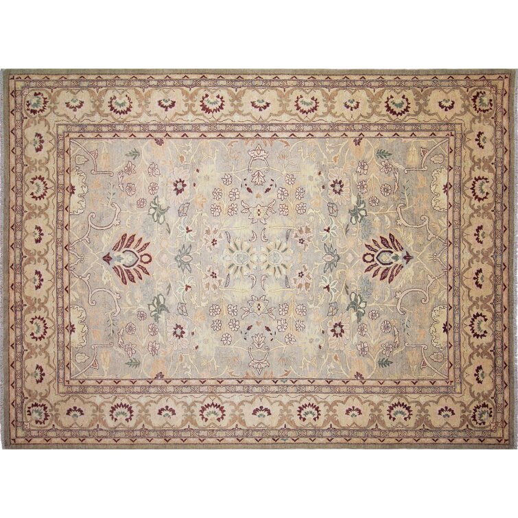 Romona One-of-a-Kind 10' X 14' Wool Area Rug in Brown